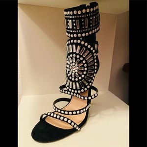 Show stopper stud stiletto heels